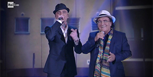 Che Tempo che fa: Albano e J-Ax duettano sulle note di “Felicità”