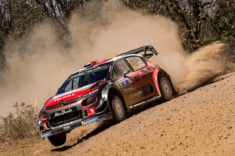 Rally Mexico, Kris Meeke e Paul Nagle portano la Citroen C3 WRC sul podio Rally Mexico, Kris Meeke e Paul Nagle portano la Citroen C3 WRC sul podio