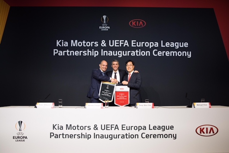 Kia Motors è Official Partner della UEFA Europa League