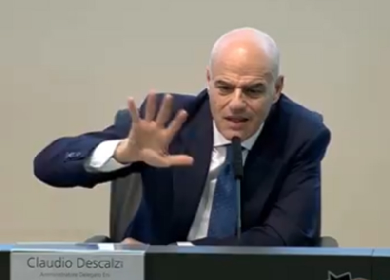 Galleria foto 'Governo, l’ad Eni Claudio Descalzi non teme Di Maio: “Siamo tranquilli”' - foto 1