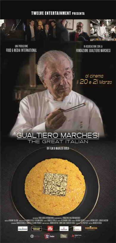 Gualtiero Marchesi, ecco il documentario “The Great Italian”