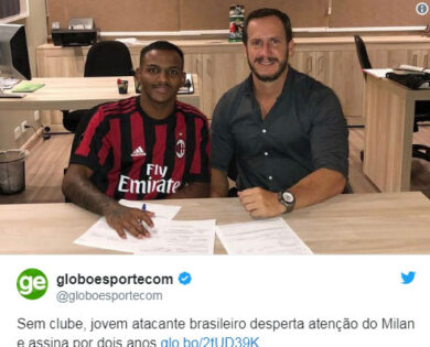 Milan preso il brasiliano Bernardes Soares. Ac Milan news