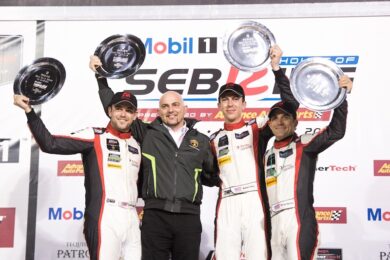 Alla 12 Ore di Sebring trionfo della Lamborghini Huracán GT3