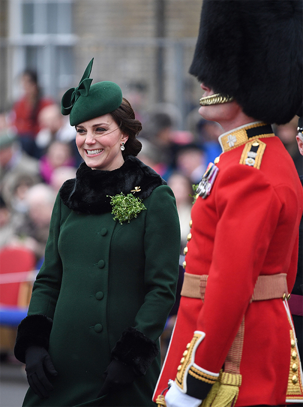 Kate Middleton, total look in verde per San Patrizio. KATE MIDDLETON NEWS