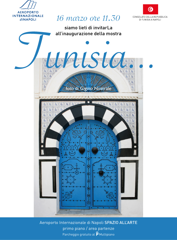 Napoli, all’aeroporto la mostra “Benvenuti in Tunisia!” Napoli, all’aeroporto la mostra “Benvenuti in Tunisia!”