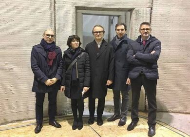 Milano, la prima casa stampata interamente in 3D. FOTO