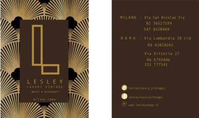 Lesley Luxury Vintage inaugura oggi a Milano