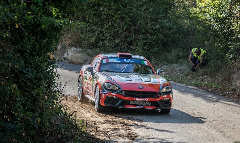 Abarth 124 rally Selenia International Challenge, si accendono i motori Abarth 124 rally Selenia International Challenge, si accendono i motori