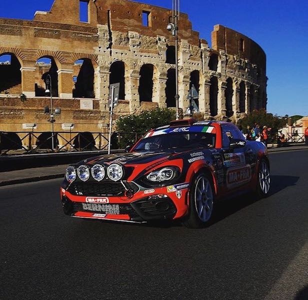 Abarth 124 rally Selenia International Challenge, si accendono i motori Abarth 124 rally Selenia International Challenge, si accendono i motori