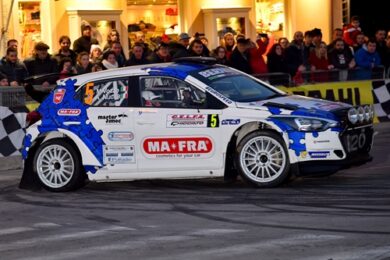 41 Rally del Ciocco nella prova di Forte dei Marmi Nucita-Vozzo davanti ai big