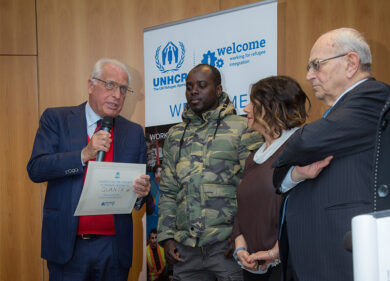 A Quanta il riconoscimento Onu per l’inserimento al lavoro dei rifugiati