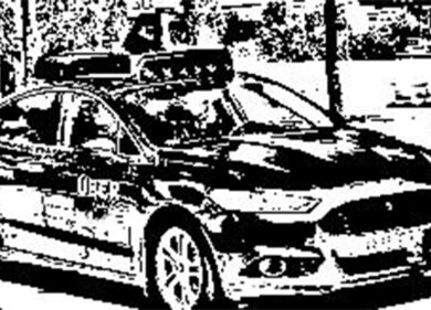 Il fatto della settimana, l’auto a guida autonoma di Uber vista dall’artista