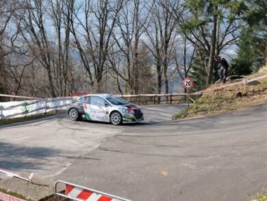 Rally del Ciocco Sulla P.S.5 Andreucci sempre in fuga