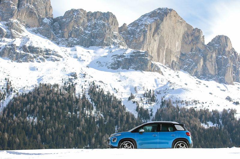 Citroen C3 Aircross arriva la neve, ci pensa il  Grip Control
