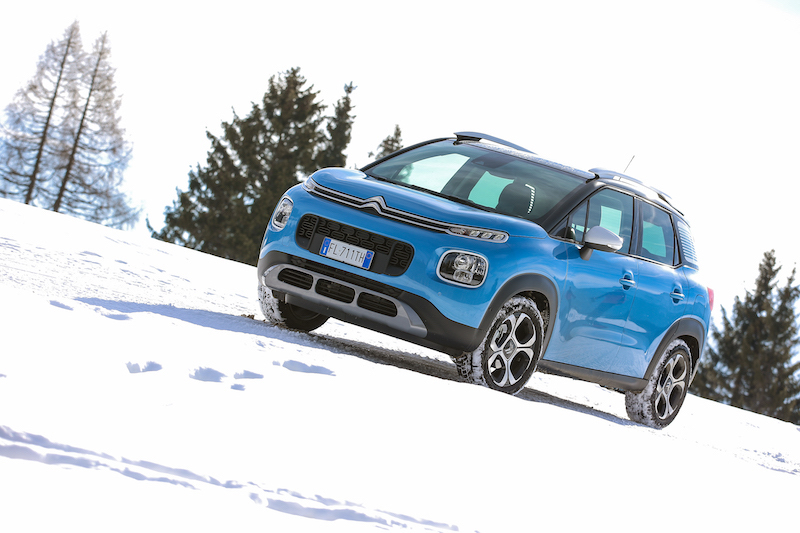 Citroen C3 Aircross arriva la neve, ci pensa il  Grip Control