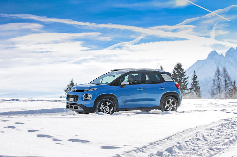 Citroen C3 Aircross arriva la neve, ci pensa il  Grip Control