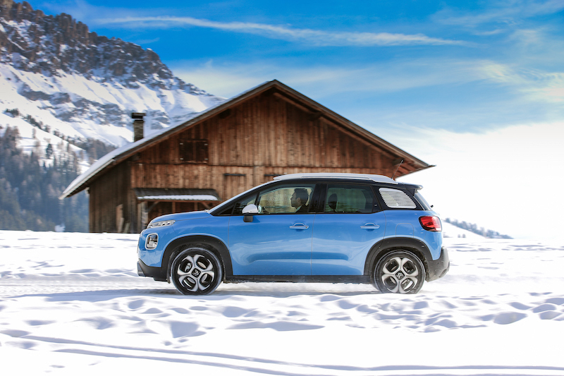 Citroen C3 Aircross arriva la neve, ci pensa il  Grip Control