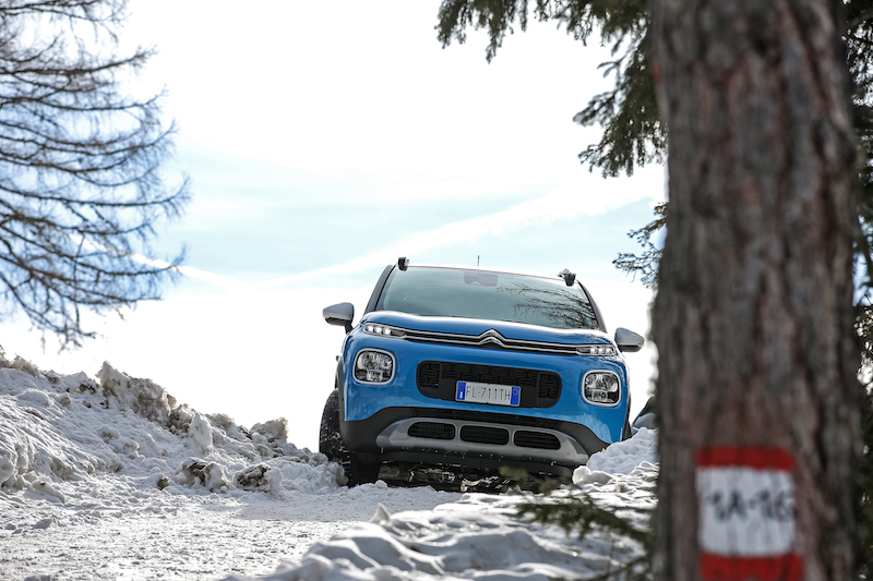 Citroen C3 Aircross arriva la neve, ci pensa il  Grip Control