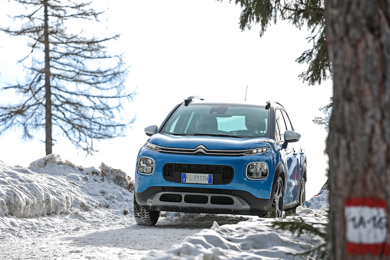 Citroen C3 Aircross arriva la neve, ci pensa il  Grip Control