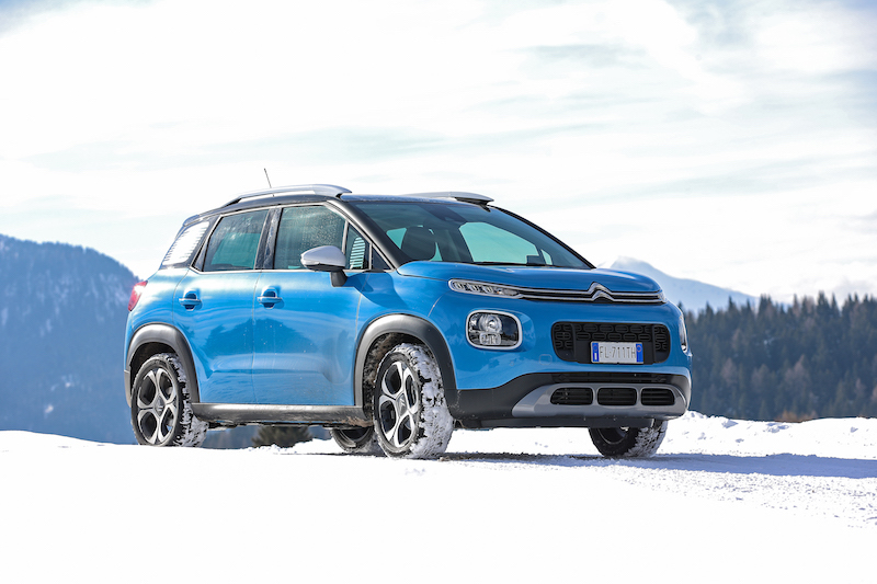 Citroen C3 Aircross arriva la neve, ci pensa il  Grip Control