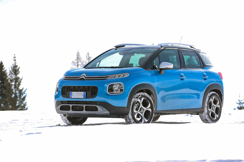 Citroen C3 Aircross arriva la neve, ci pensa il  Grip Control
