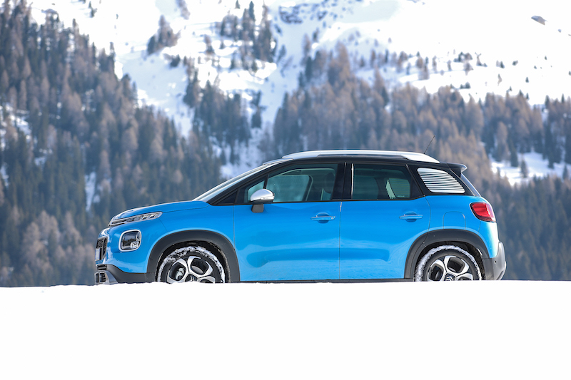 Citroen C3 Aircross arriva la neve, ci pensa il  Grip Control