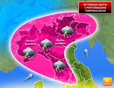 Meteo, clima primaverile e 3 perturbazioni. Previsioni meteo verso Pasqua