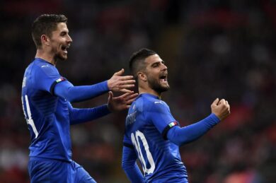 Inghilterra-Italia 1-1, Vardy e Insigne. Di Biagio: “Passo in avanti”