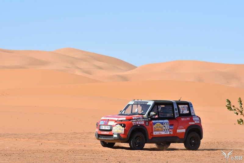 RALLY DES GAZELLES: una CITROEN E-MEHARI elettrizza la categoria E-Gazelles RALLY DES GAZELLES: una CITROEN E-MEHARI elettrizza la categoria E-Gazelles