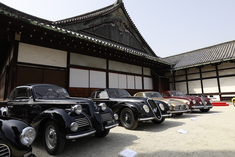 Alfa Romeo regina del   “Concorso d’eleganza Kyoto 2018”