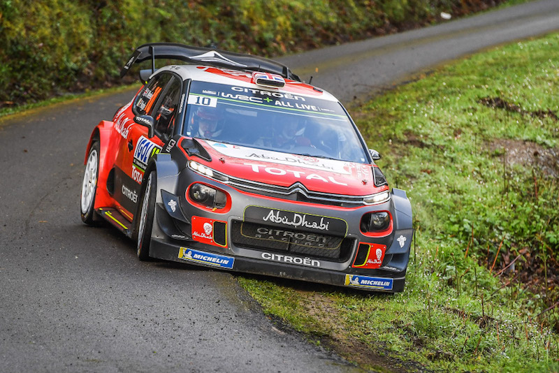 Toure de Corse, Citroen subito a podio nel shakedown Toure de Corse, Citroen subito a podio nel shakedown