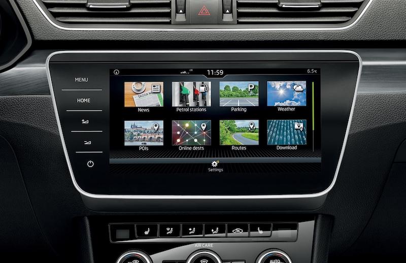SKODA SUPERB di serie la più moderna tecnologia in fatto di sicurezza SKODA SUPERB di serie la più moderna tecnologia in fatto di sicurezza