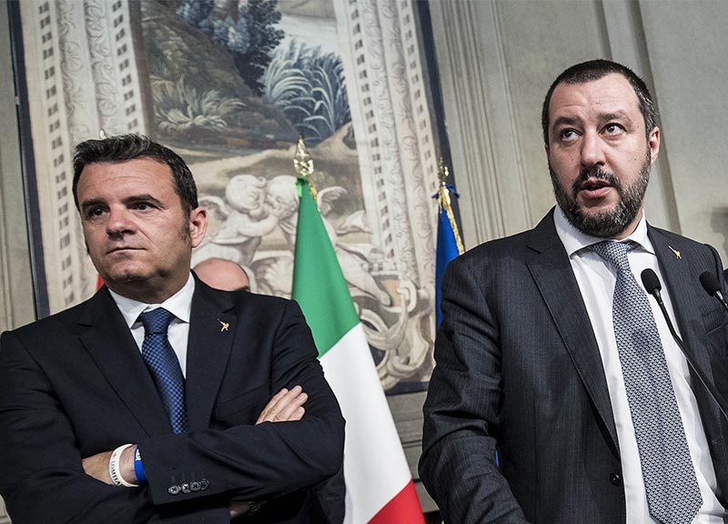 Governo Lega: non esiste il governo Lega-M5S. Dentro anche Silvio o alle urne Governo Lega: non esiste il governo Lega-M5S. Dentro anche Silvio o alle urne