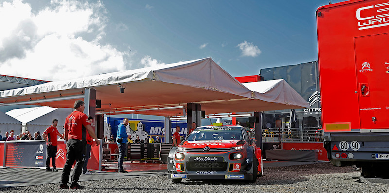 Tour de Corse, Citroen corre per il podio Tour de Corse, Citroen corre per il podio