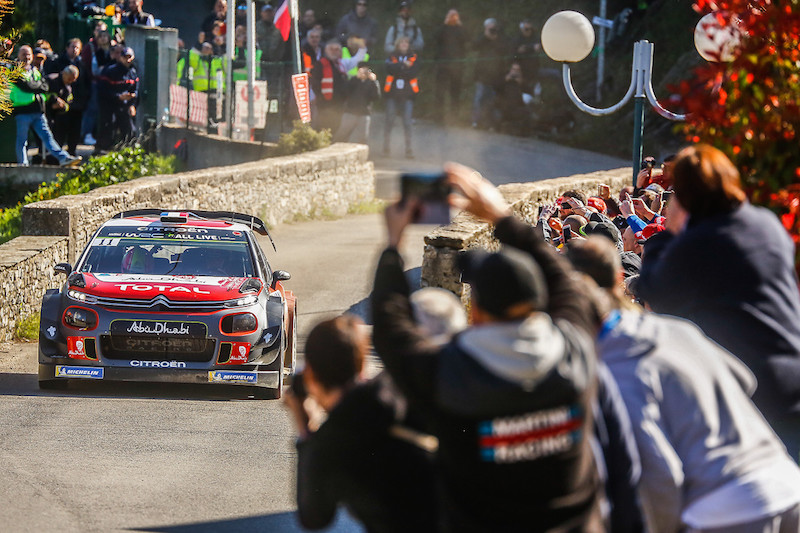 Tour de Corse, Citroen corre per il podio Tour de Corse, Citroen corre per il podio
