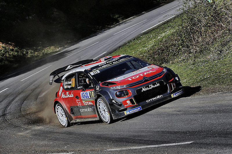 Tour de Corse, Citroen corre per il podio Tour de Corse, Citroen corre per il podio