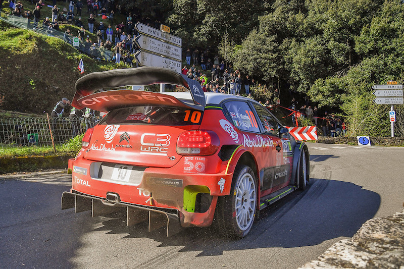 Tour de Corse, Citroen corre per il podio Tour de Corse, Citroen corre per il podio