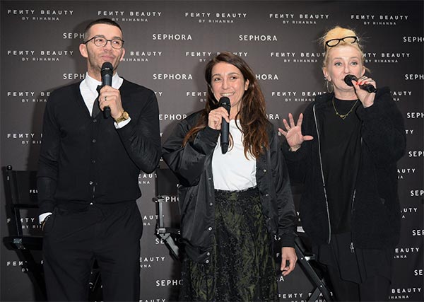Celebrazioni per il lancio di Fenty Beauty by Rihanna di SEPHORA