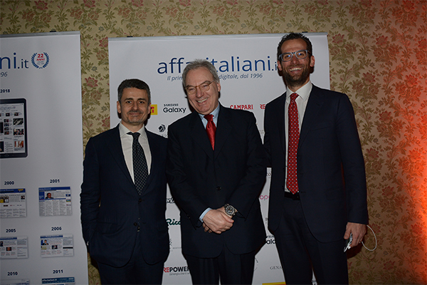 Salvini al compleanno di Affari: “Giornale libero, fate arrabbiare tutti”
