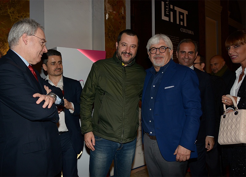 Salvini al compleanno di Affari: “Giornale libero, fate arrabbiare tutti”