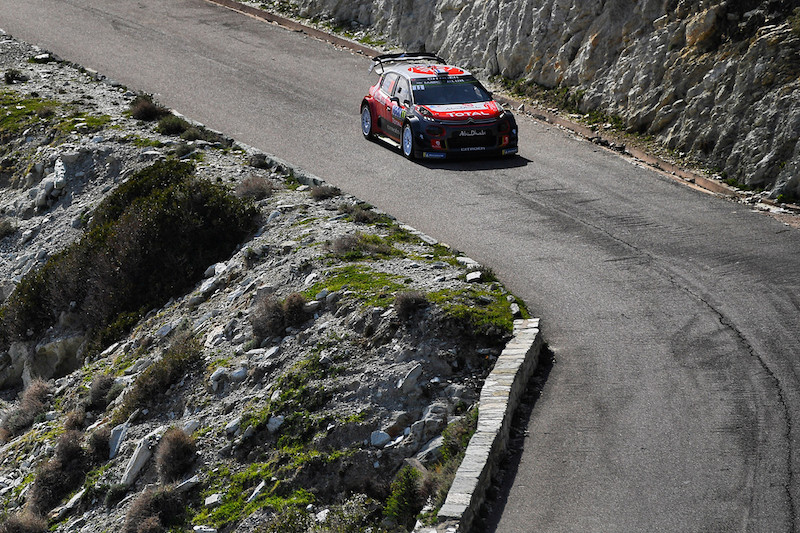 WRC 2018/Citroen: grande show di Sébastien Loeb