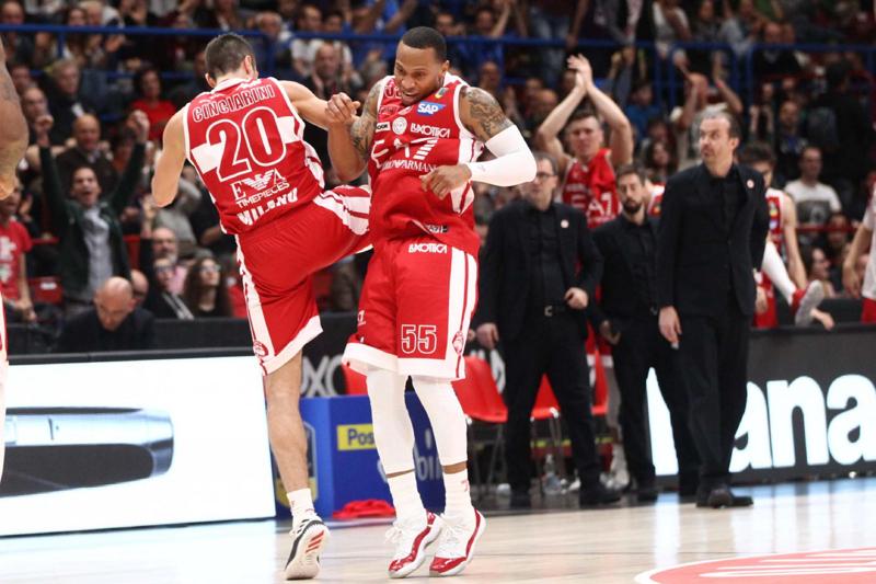 Galleria foto 'Olimpia Milano-Torino 90-78. Pianigiani: “Bravi nel quarto periodo quando…”' - foto 1