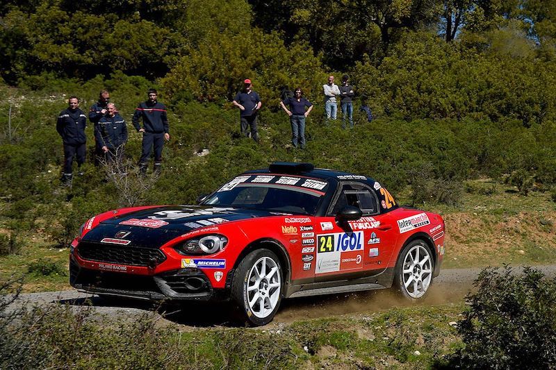 Tour de Corse, le Abarth 124 rally hanno dominato la classifica R-GT Tour de Corse, le Abarth 124 rally hanno dominato la classifica R-GT