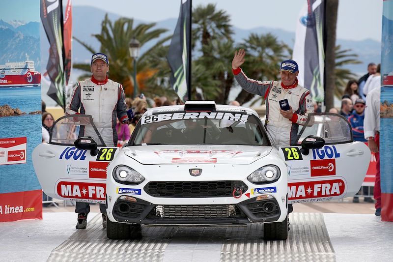 Tour de Corse, le Abarth 124 rally hanno dominato la classifica R-GT Tour de Corse, le Abarth 124 rally hanno dominato la classifica R-GT
