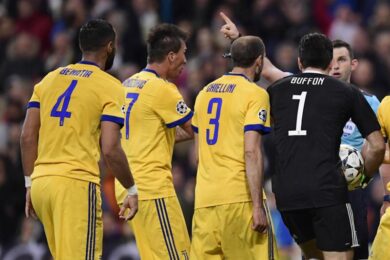Real Madrid-Juventus 1-3, Buffon: “Arbitro cinico, ci ha distrutto”