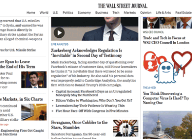 Ferragamo “in vetrina” sul WSJ. Big player del lusso pronti al blitz