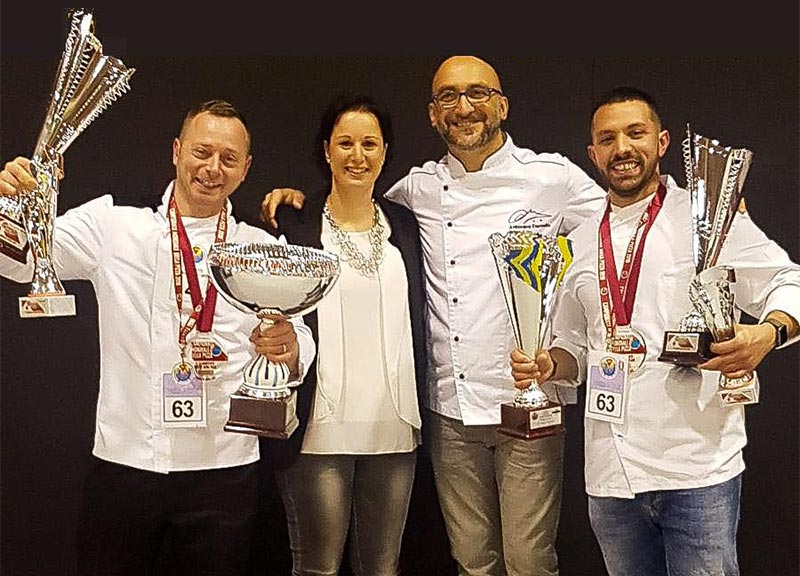 Trofeo Heinz Beck e Mondiali di pizza: vince il team di Antonino Esposito Trofeo Heinz Beck e Mondiali di pizza: vince il team di Antonino Esposito