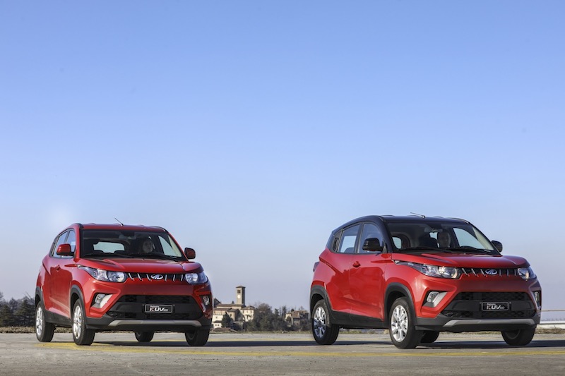 Mahindra sceglie l’Italia  per il debutto europeo del suv compatto  KUV100