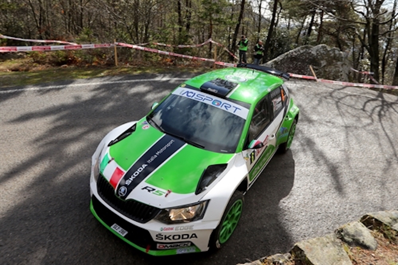 65° Rallye Sanremo dopo quattro prove il Leone Andreucci domina 65° Rallye Sanremo dopo quattro prove il Leone Andreucci domina