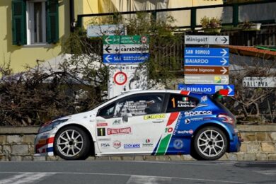 65° Rallye  Sanremo dopo quattro prove il Leone Andreucci domina